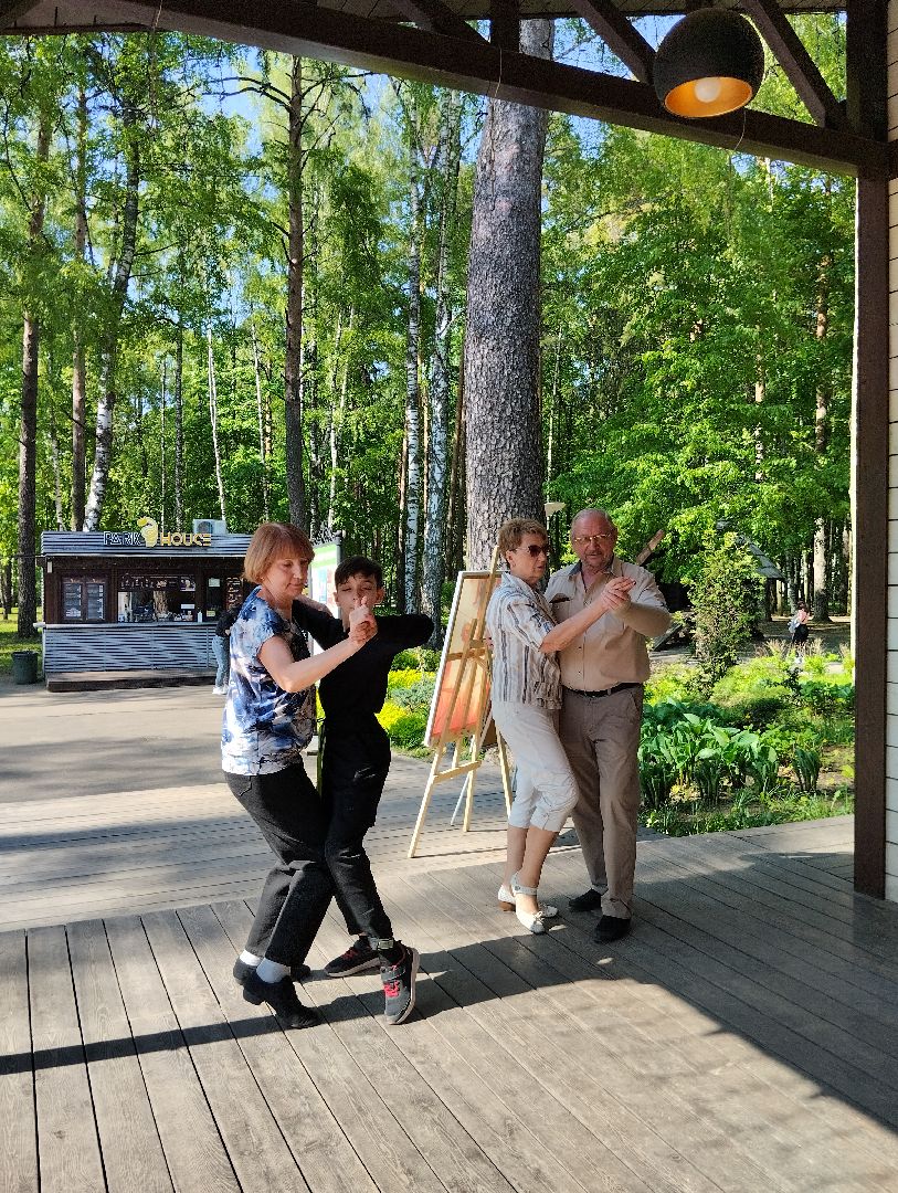 Танцы, Активное долголетие, Центральный парк, Ногинск, Богородский городской округ