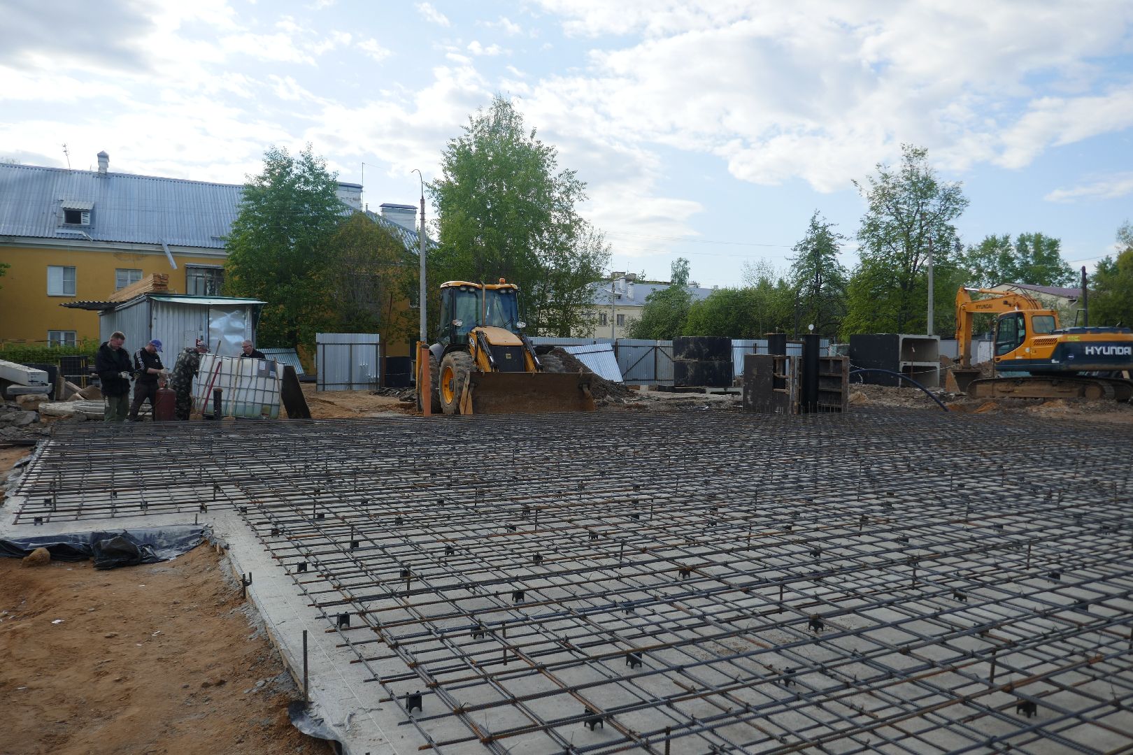 Подольск, котельная, фундамент, строительство