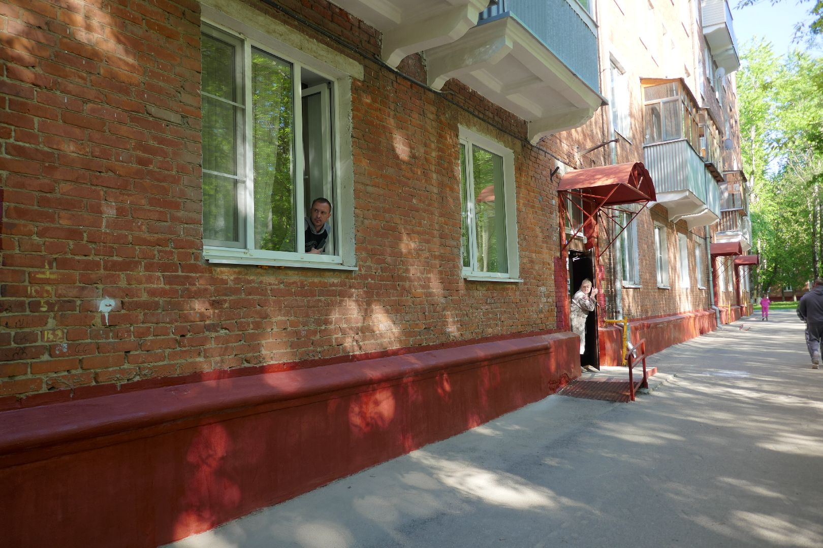 Подольск, двор, ремонт, площадка