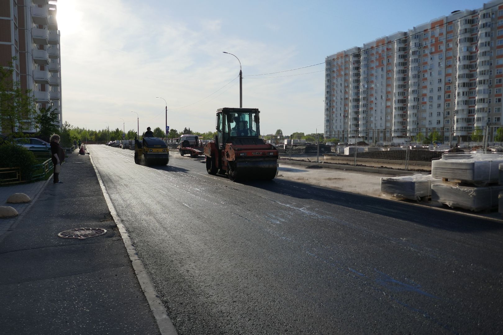 Подольск, дороги, ремонт, асфальт