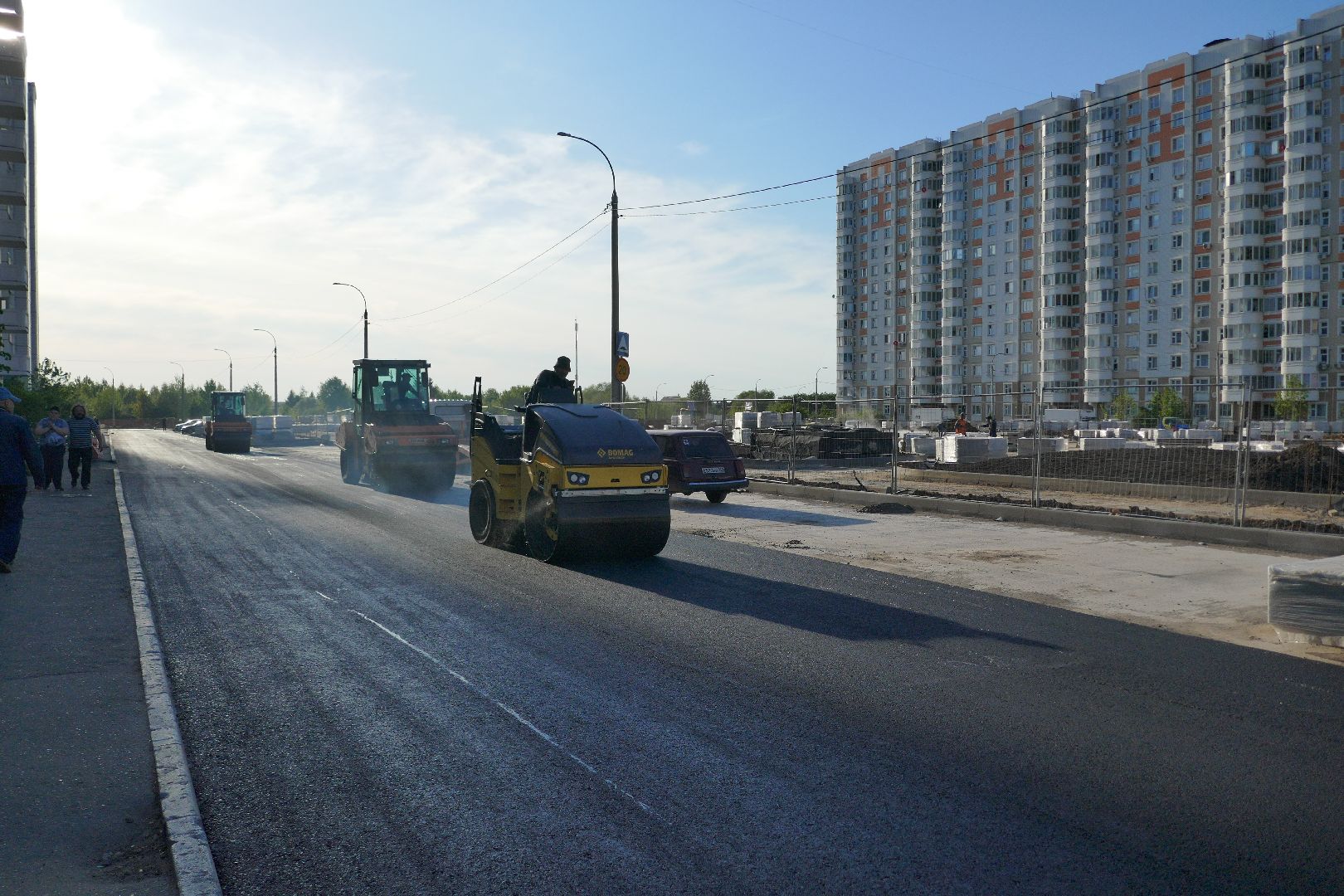 Подольск, дороги, ремонт, асфальт
