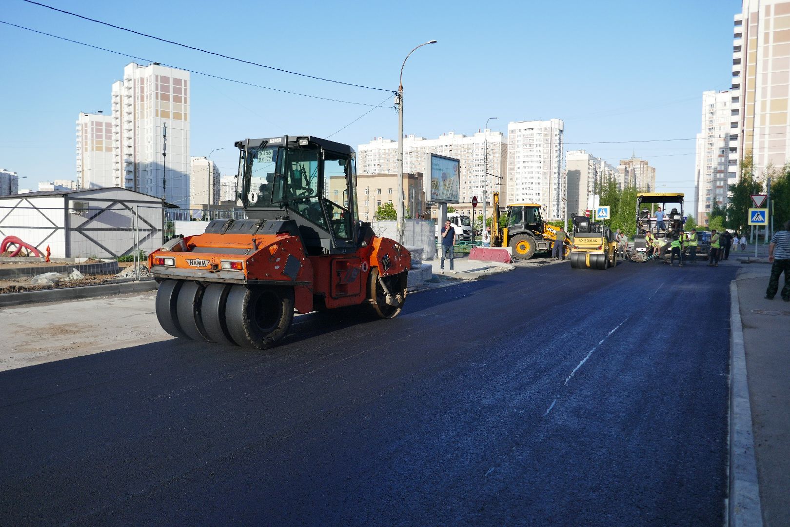 Подольск, дороги, ремонт, асфальт