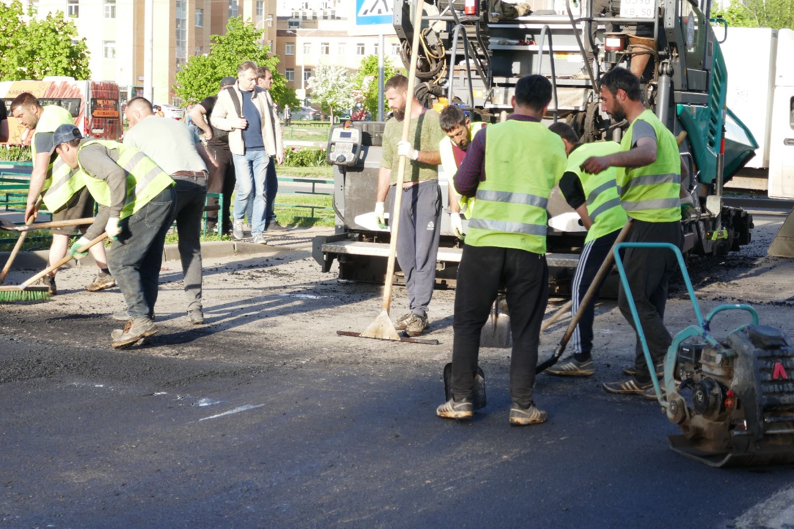 Подольск, дороги, ремонт, асфальт