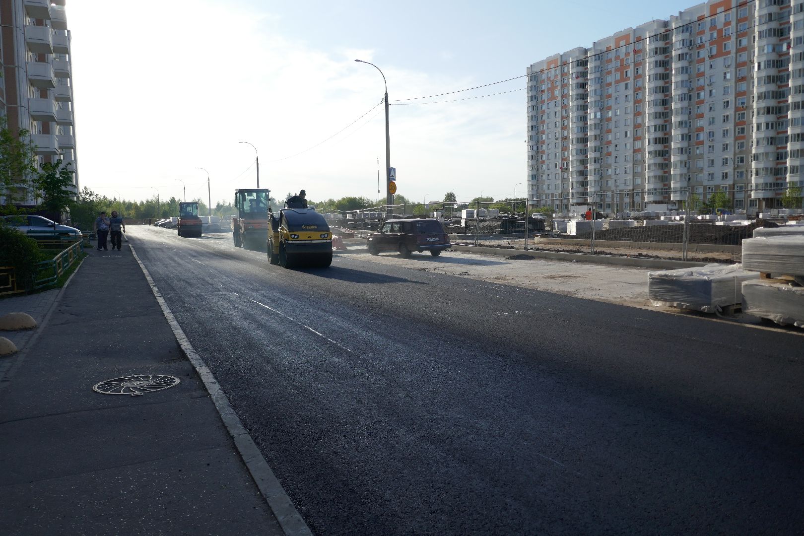 Подольск, дороги, ремонт, асфальт