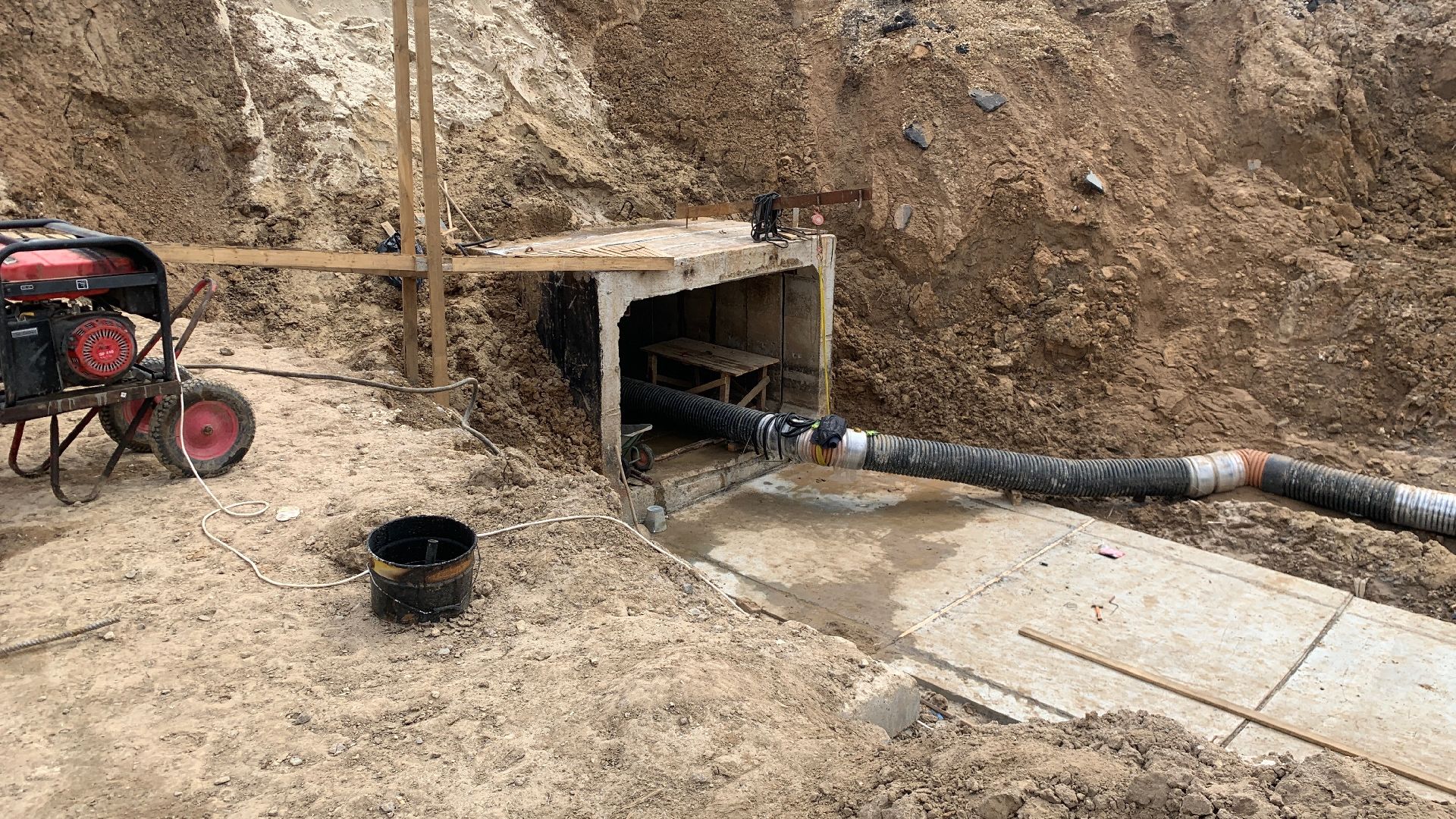 Ступино, Матюково, ремонт, ручей