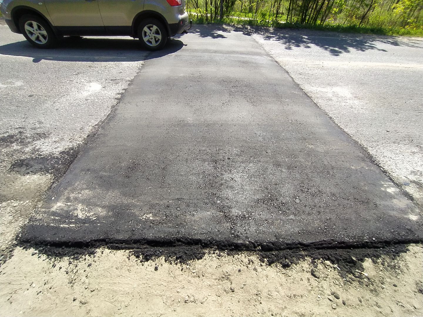 Ремонт, дорога, лежачий полицейский, транспорт