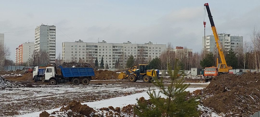 Пущино, строительство