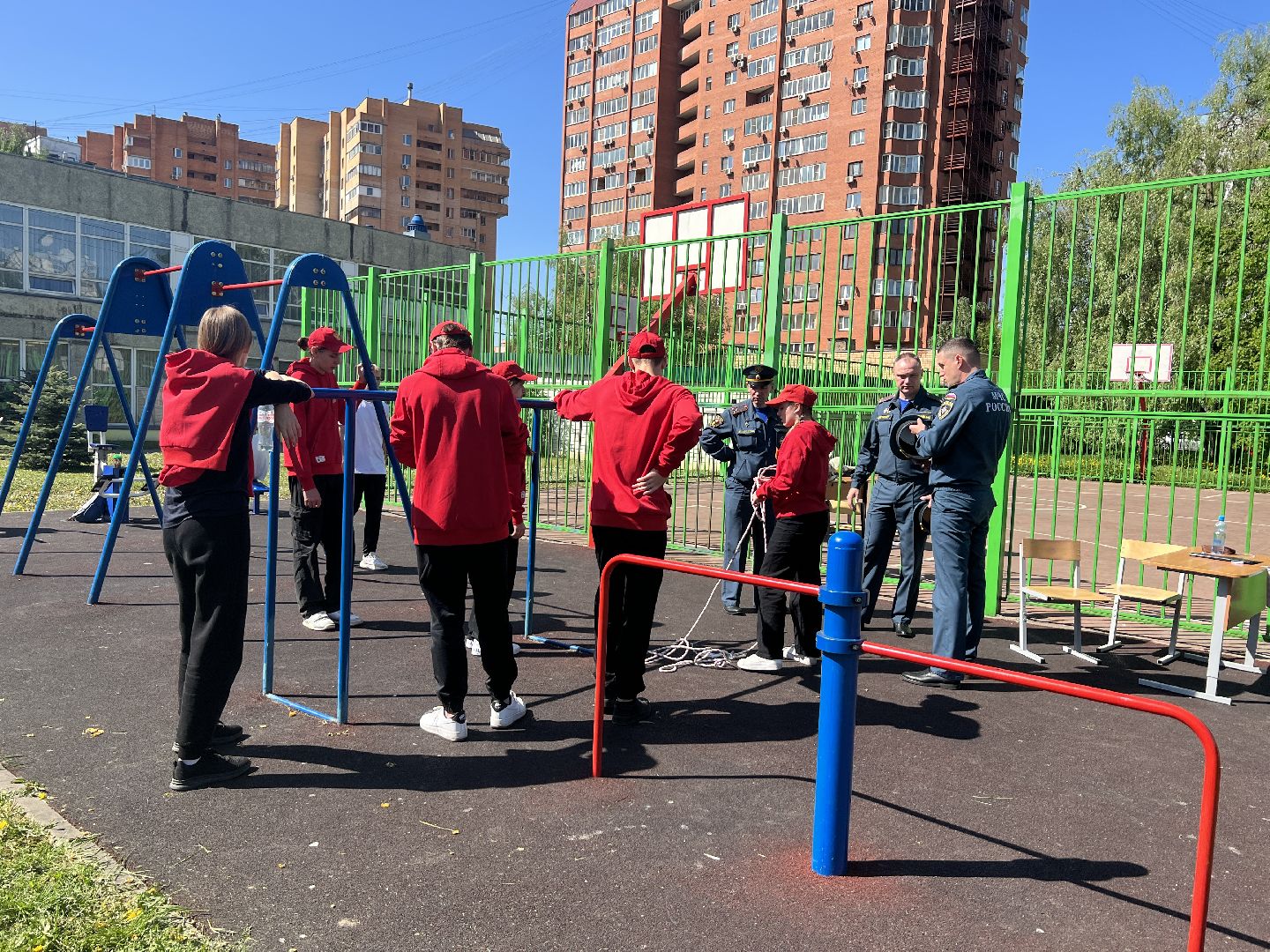 Химки, пожарные, соревнования, безопасность, МЧС