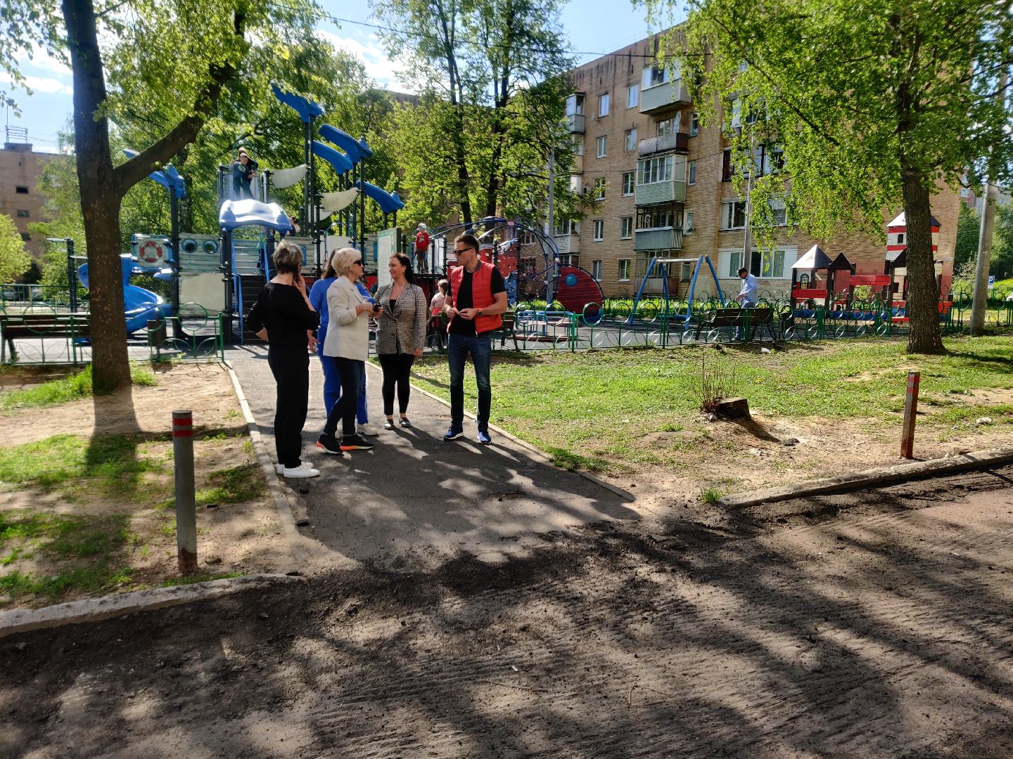 Красноармейск, Пушкинский, ремонт дорог, депутатский контроль