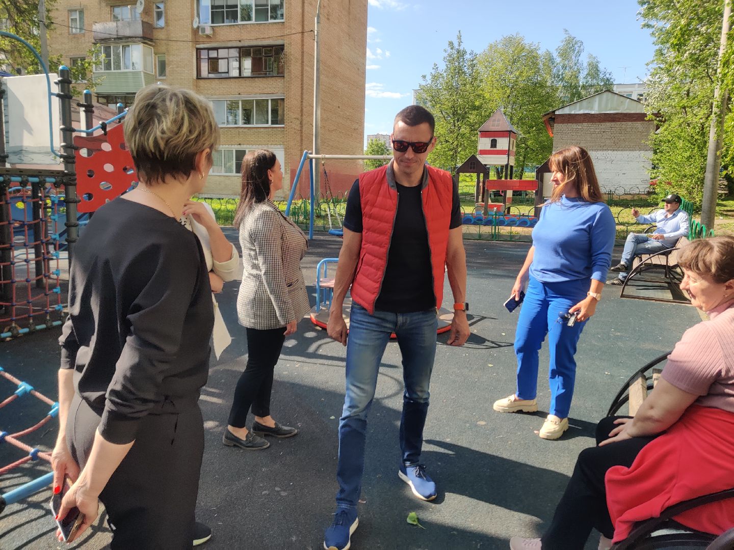 Красноармейск, Пушкинский, ремонт дорог, депутатский контроль