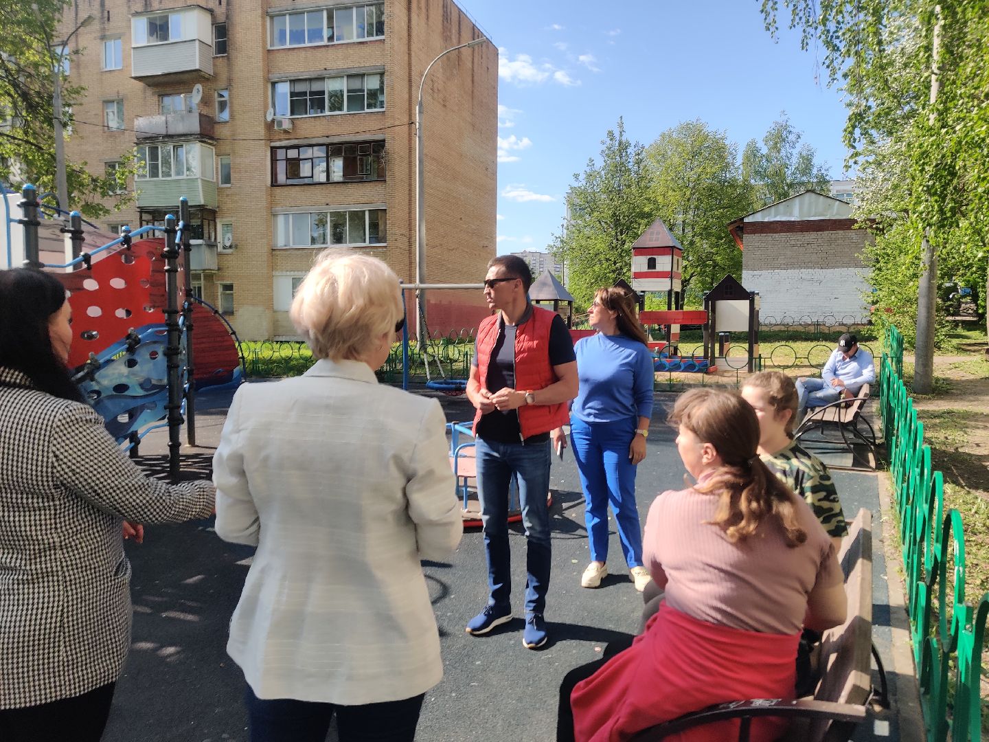 Красноармейск, Пушкинский, ремонт дорог, депутатский контроль