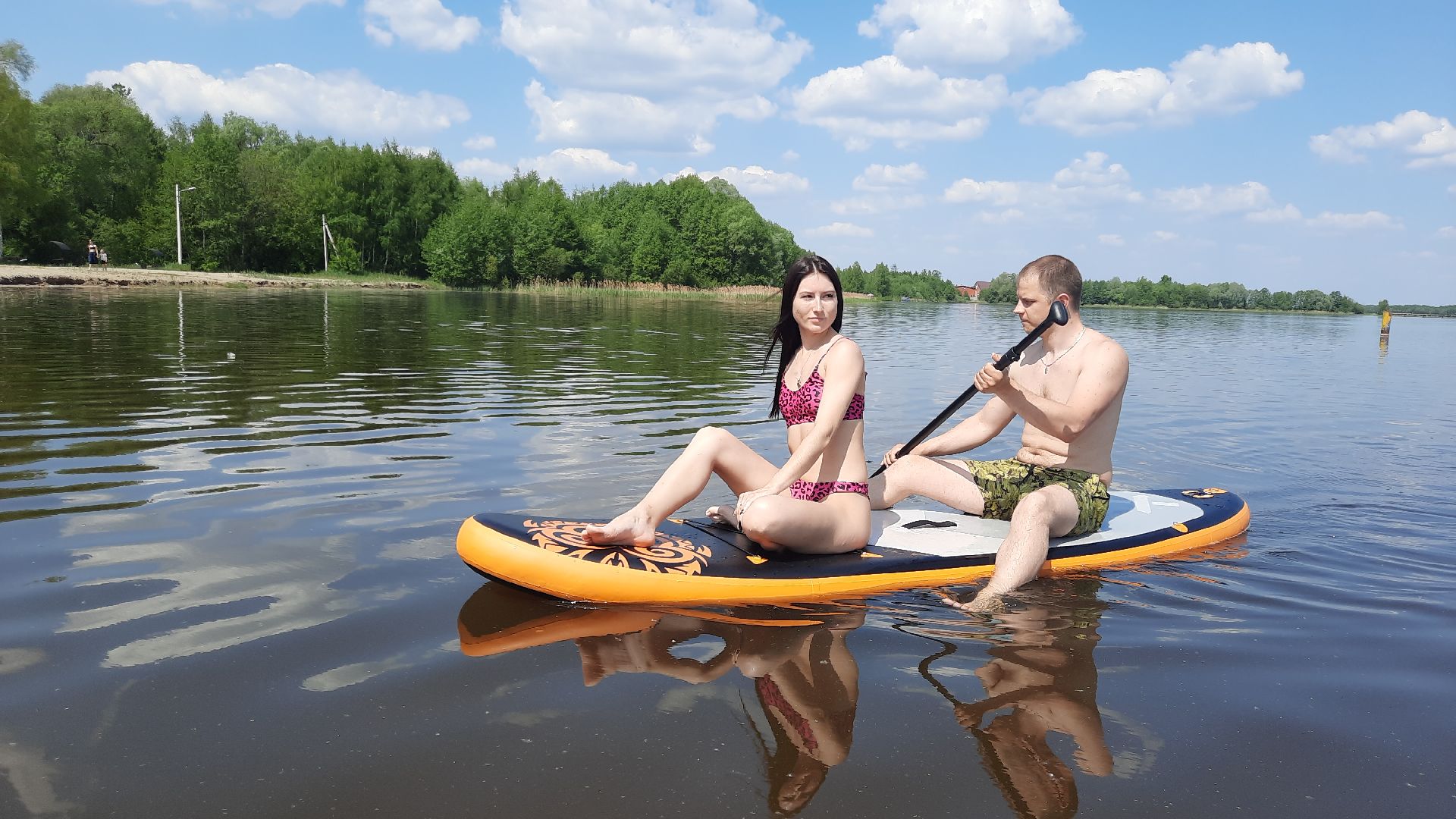 пляж, Шатура, открытие сезона.