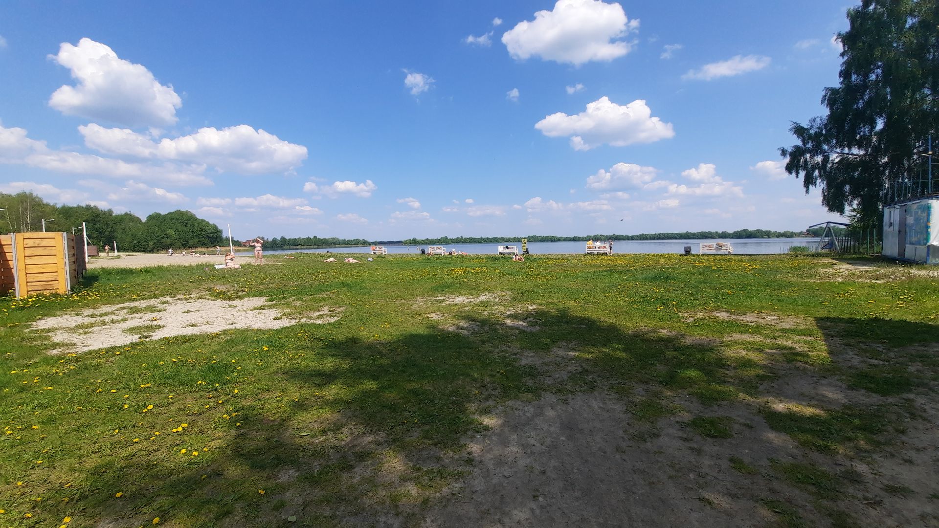 пляж, Шатура, открытие сезона.