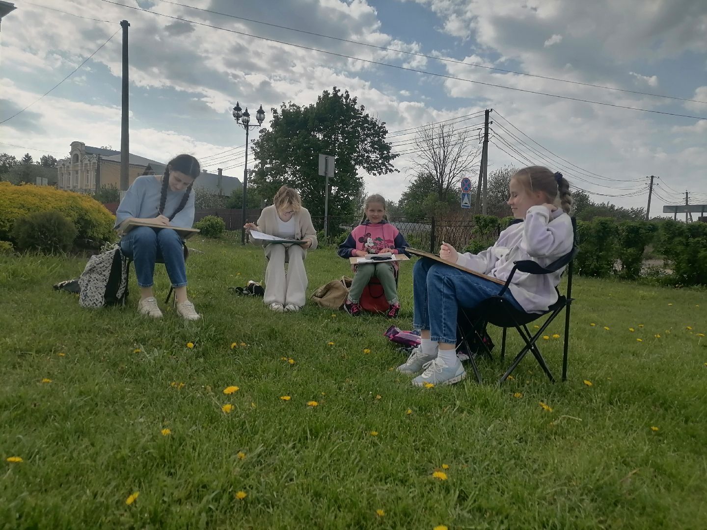 #искусство, #Цветково, #пленэр #натура #рисование