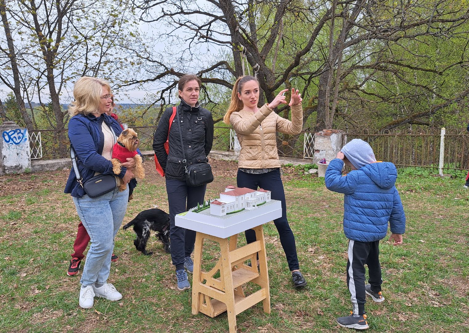 Рузский городской округ, Тучково, Любвино, усадьба, макет