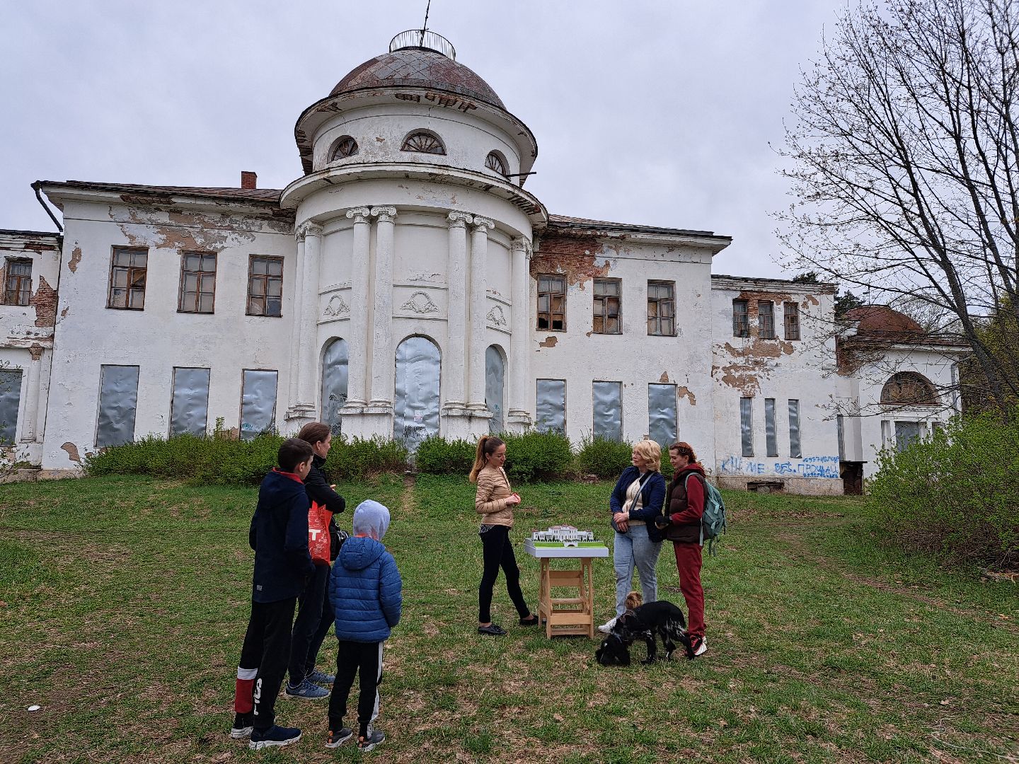 Рузский городской округ, Тучково, Любвино, усадьба, макет