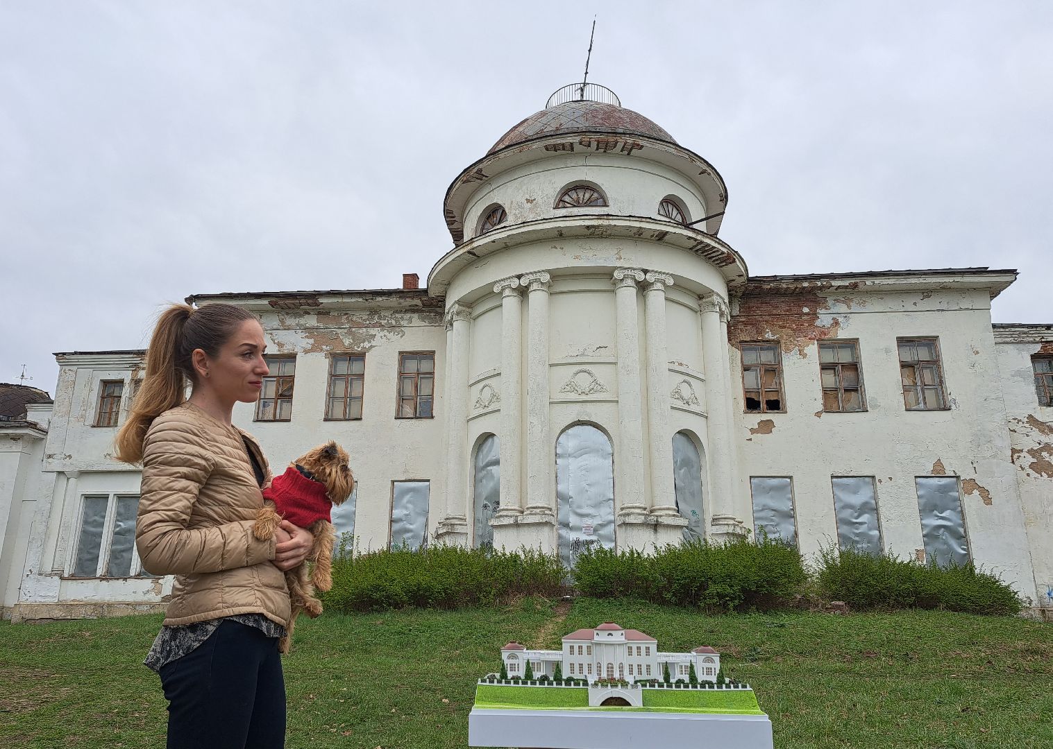 Рузский городской округ, Тучково, Любвино, усадьба, макет