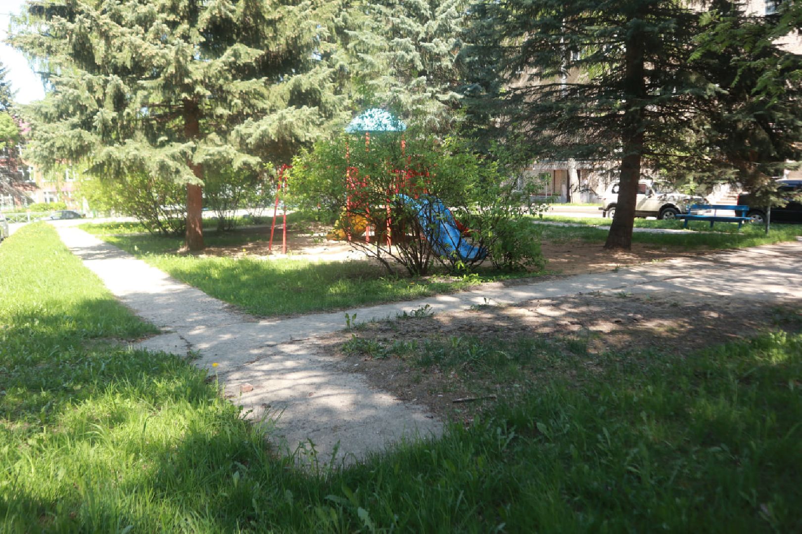 Пущино, благоустройство, дворы