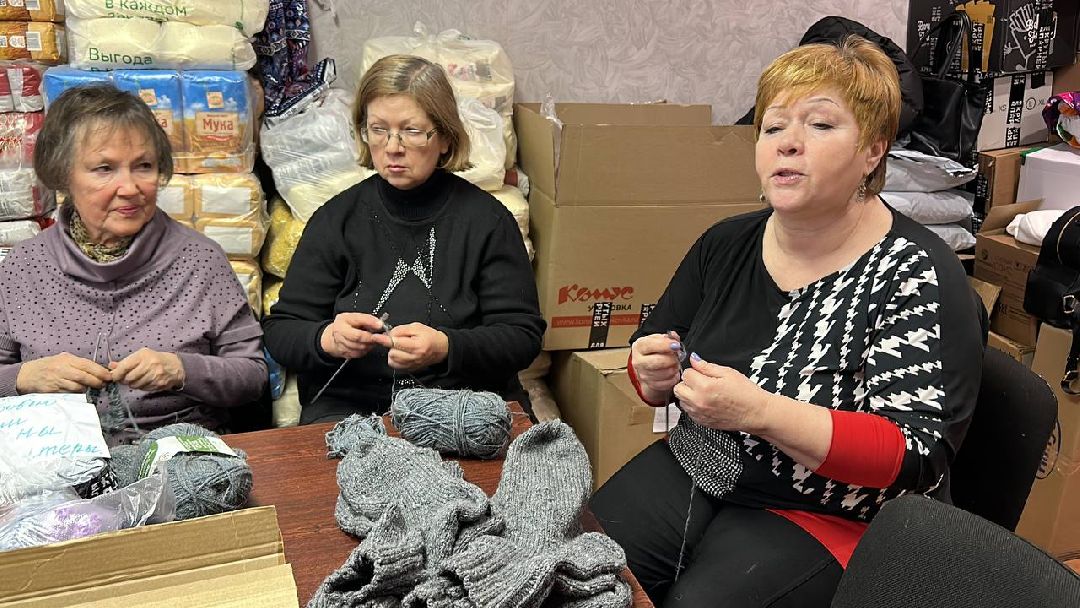 Серебряные волонтёры, СВО, Помощь военнослужащим, Донбасс, Активное долголетие, Одинцово