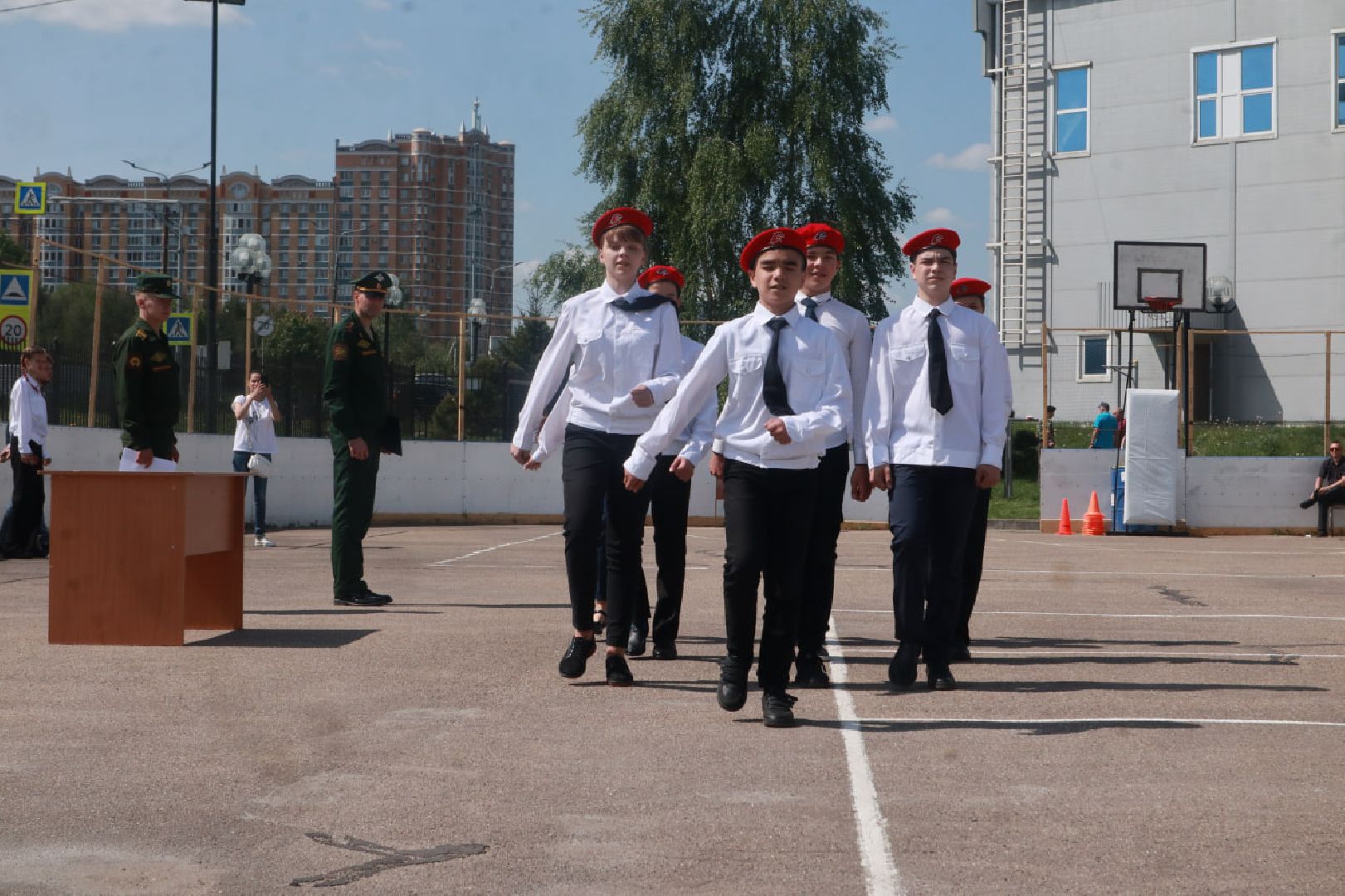 Пущино, зарница