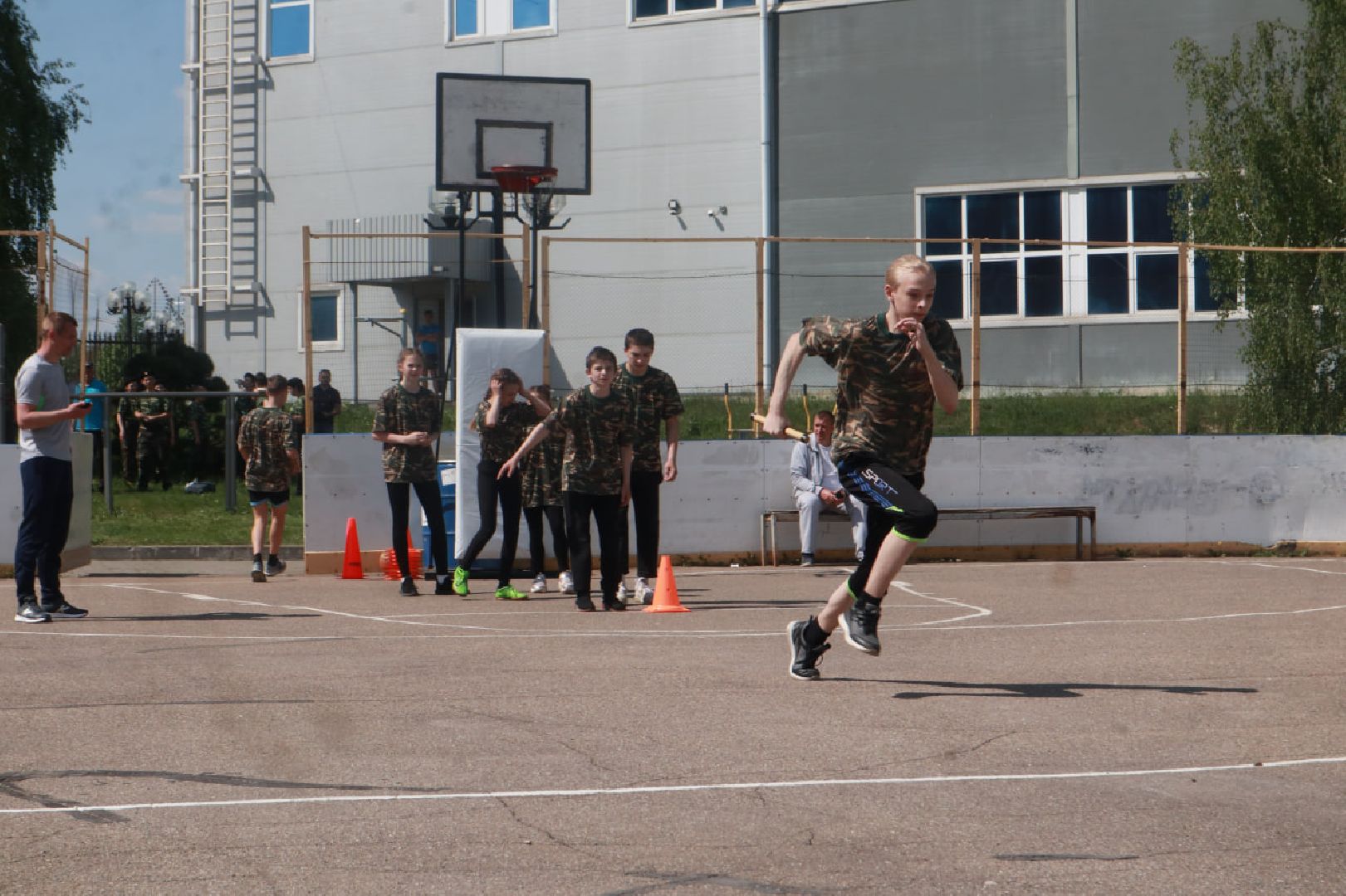 Пущино, зарница