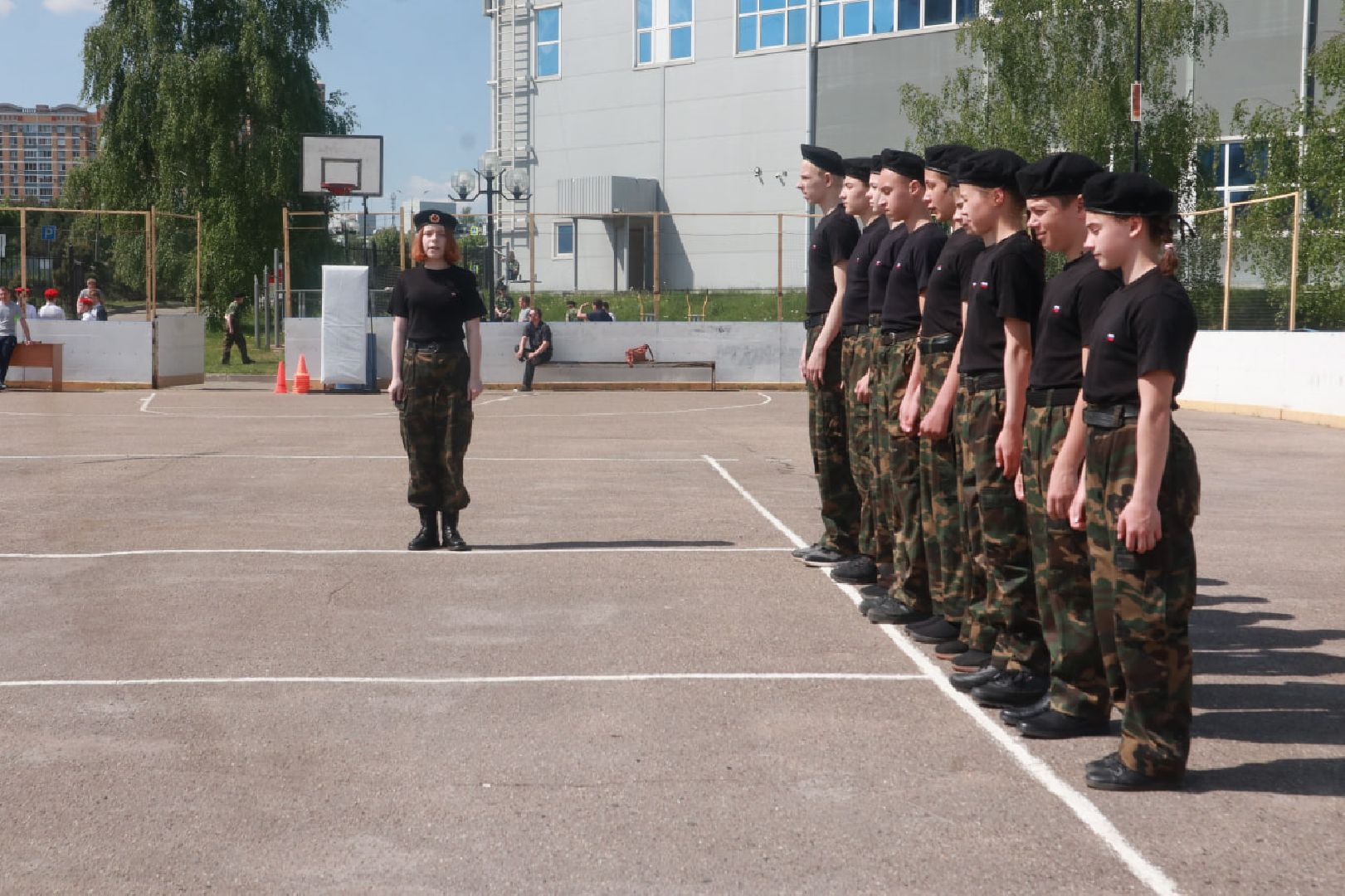 Пущино, зарница