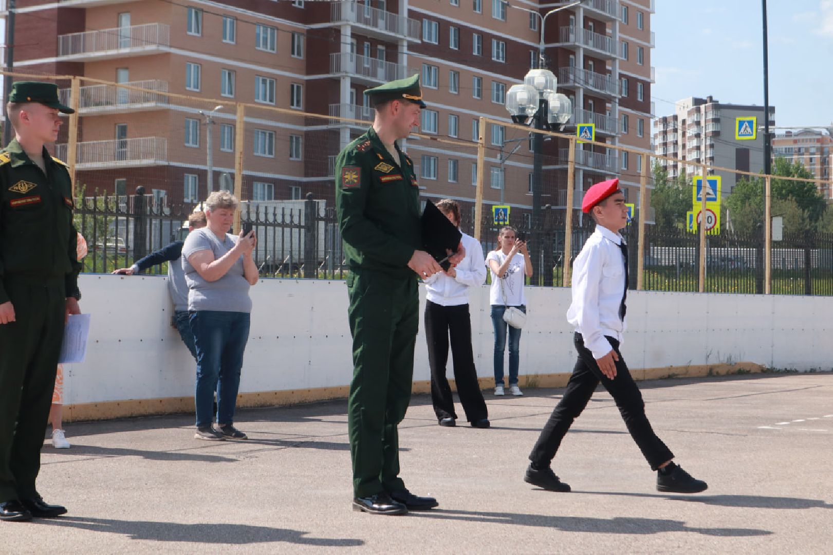 Пущино, зарница