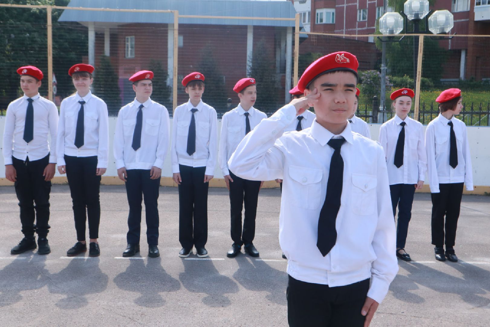 Пущино, зарница