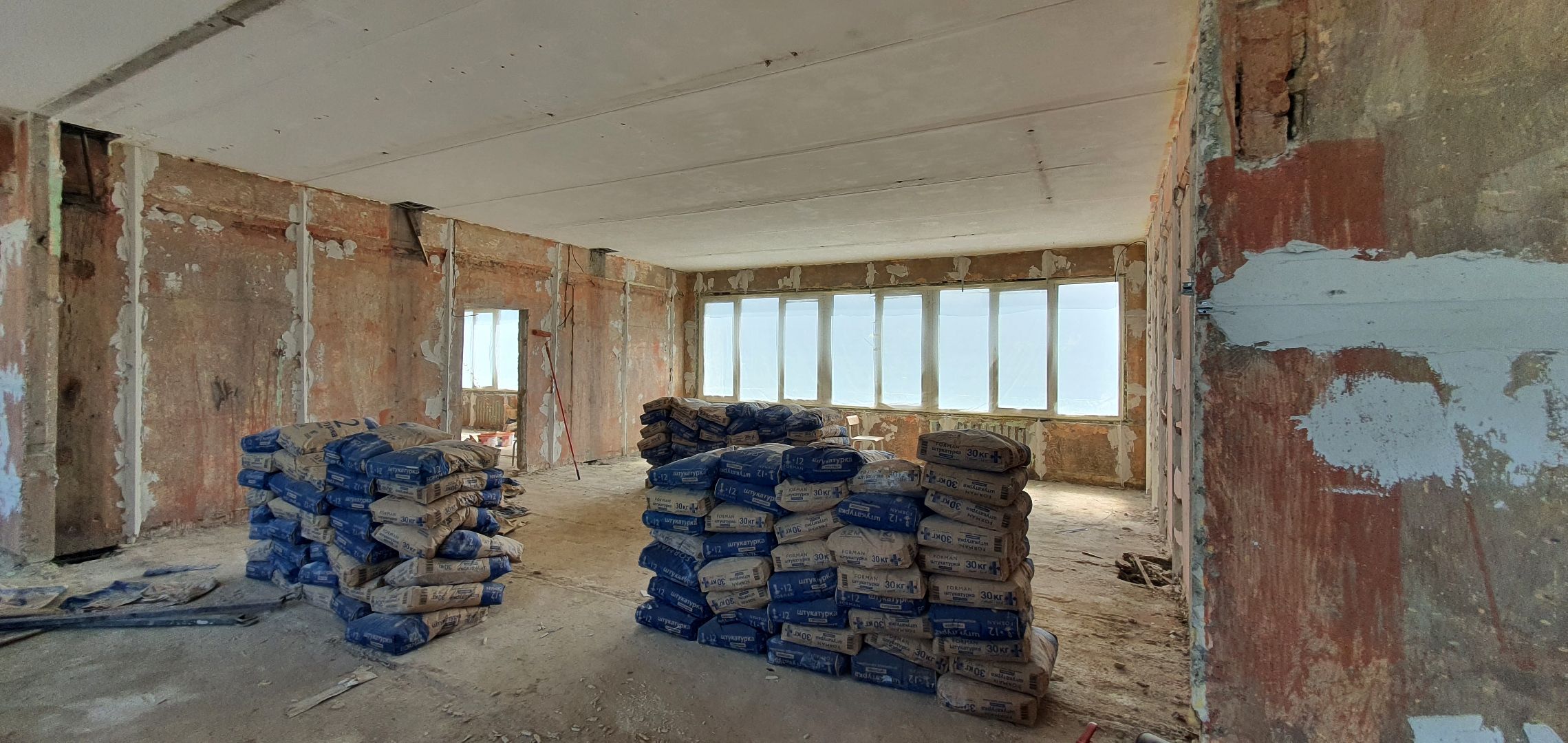 Ремонт Гальчинской школы, Домодедово