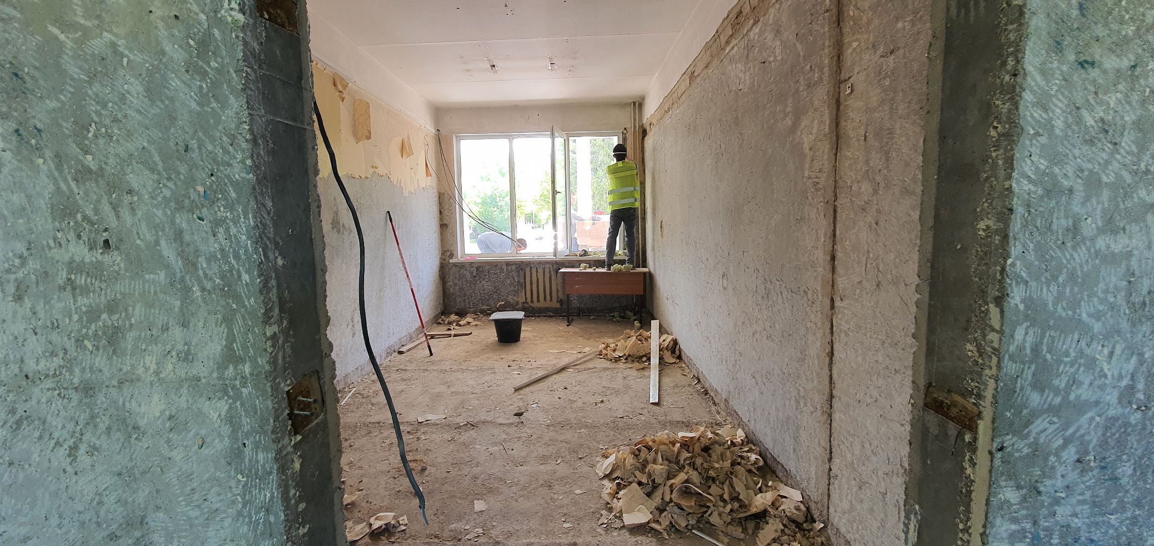 Ремонт Гальчинской школы, Домодедово