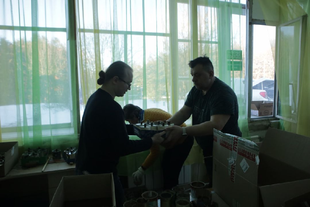 Пущино, СВО, Спецоперация, блиндажные свечи, волонтеры