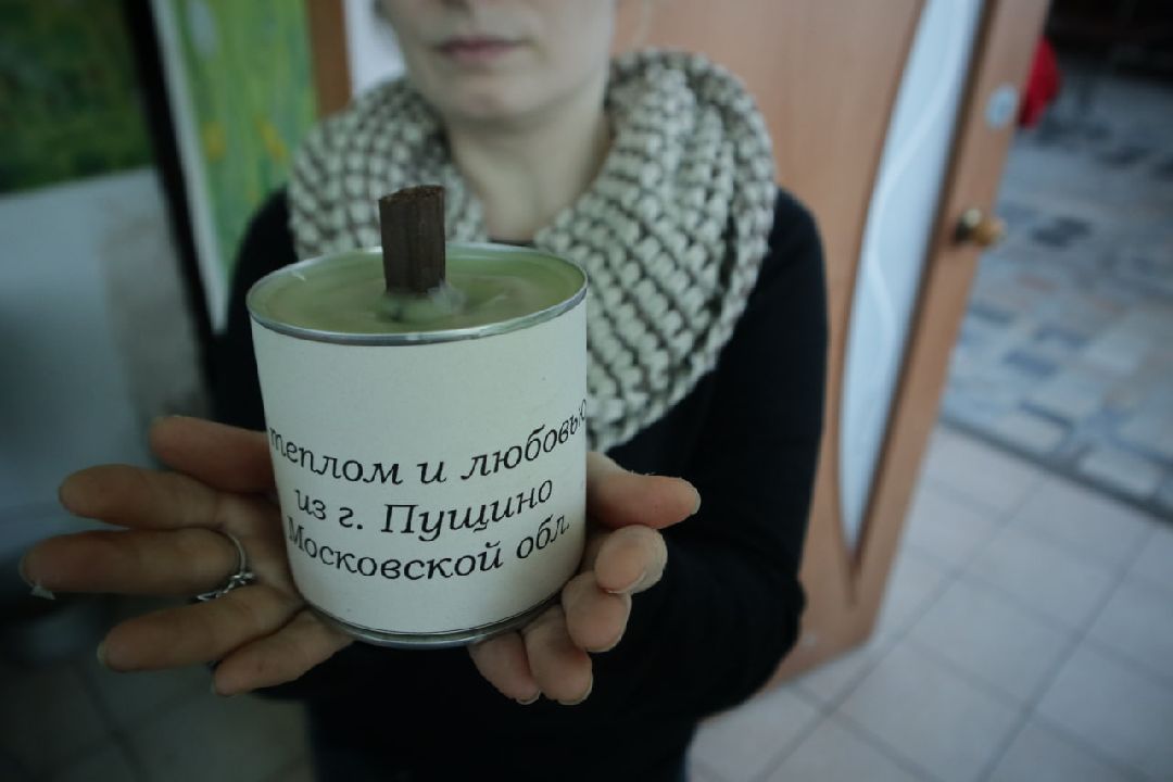 Пущино, СВО, Спецоперация, блиндажные свечи, волонтеры