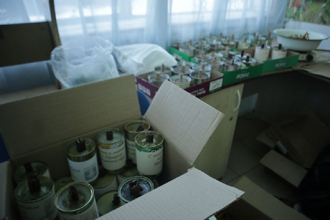 Пущино, СВО, Спецоперация, блиндажные свечи, волонтеры