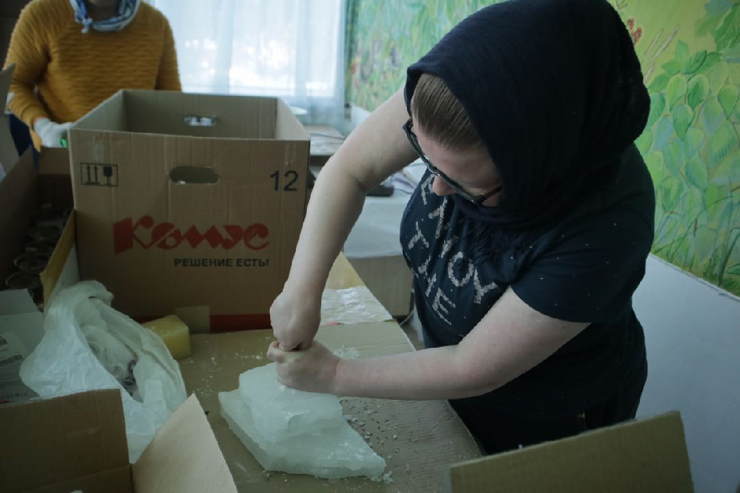 Пущино, СВО, Спецоперация, блиндажные свечи, волонтеры