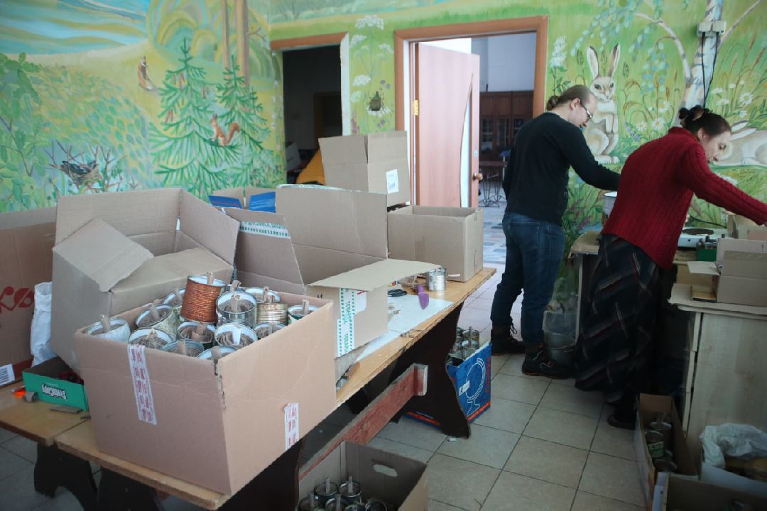 Пущино, СВО, Спецоперация, блиндажные свечи, волонтеры