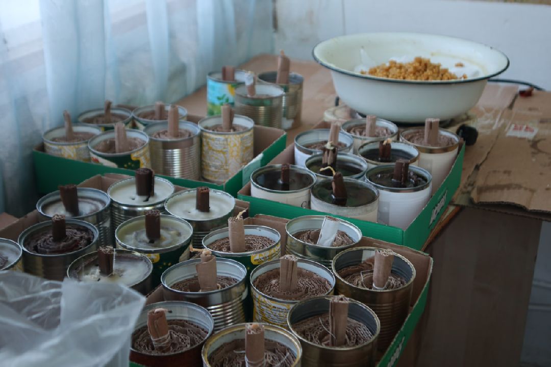 Пущино, СВО, Спецоперация, блиндажные свечи, волонтеры