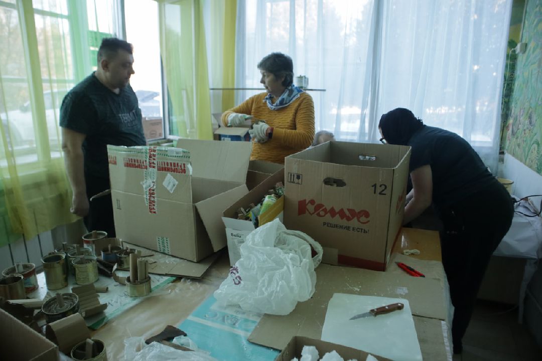 Пущино, СВО, Спецоперация, блиндажные свечи, волонтеры