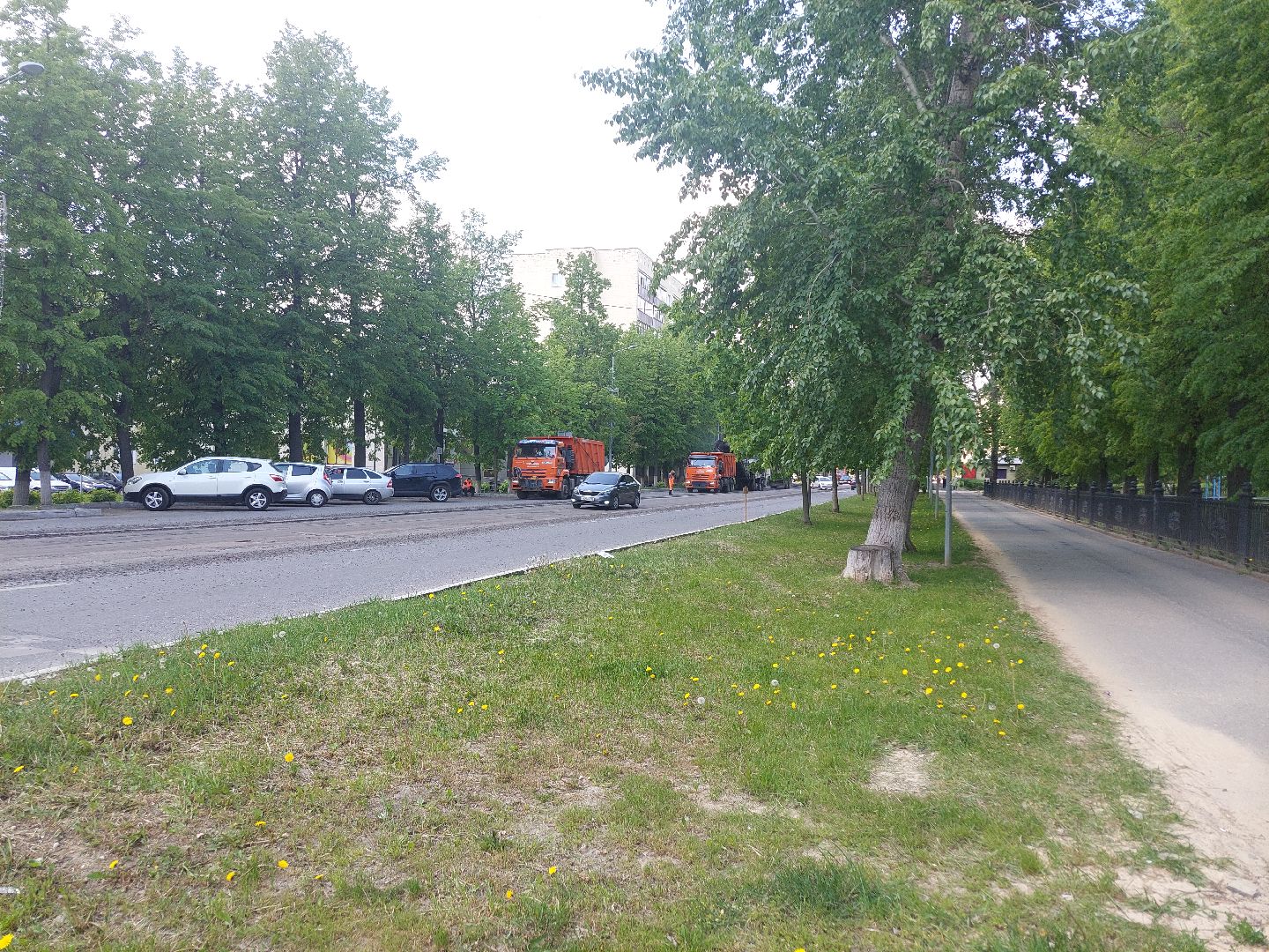 ремонт дорог, транспорт, дороги, Воскресенск