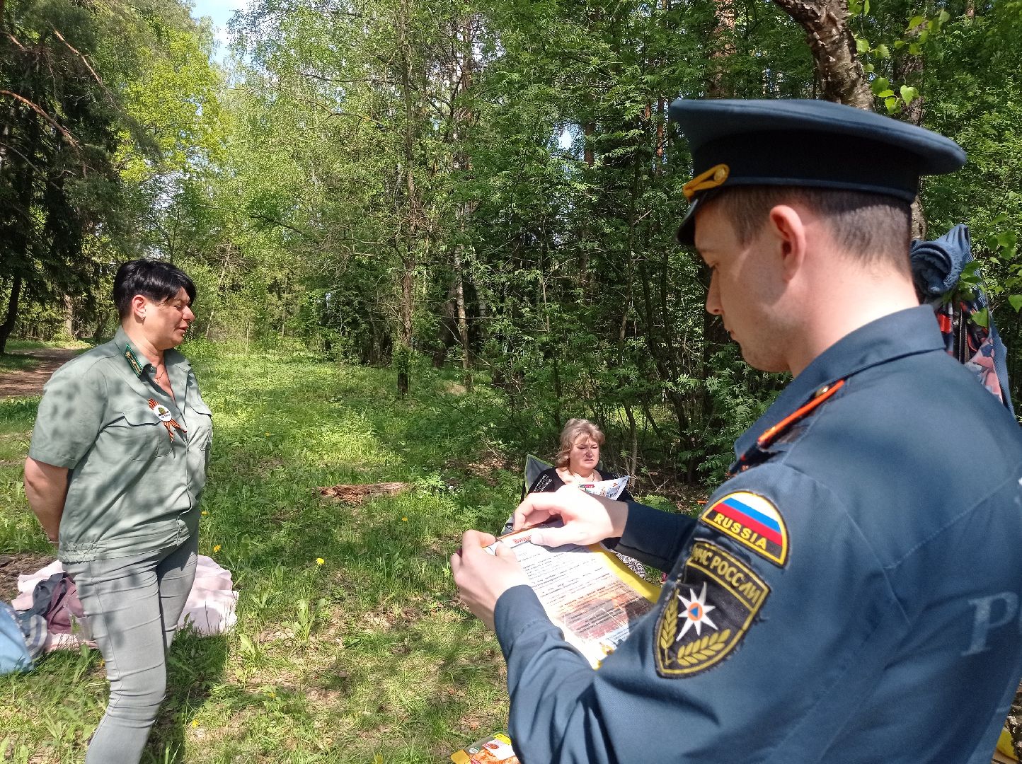 безопасность, пожар, лес, Лосино-Петровский