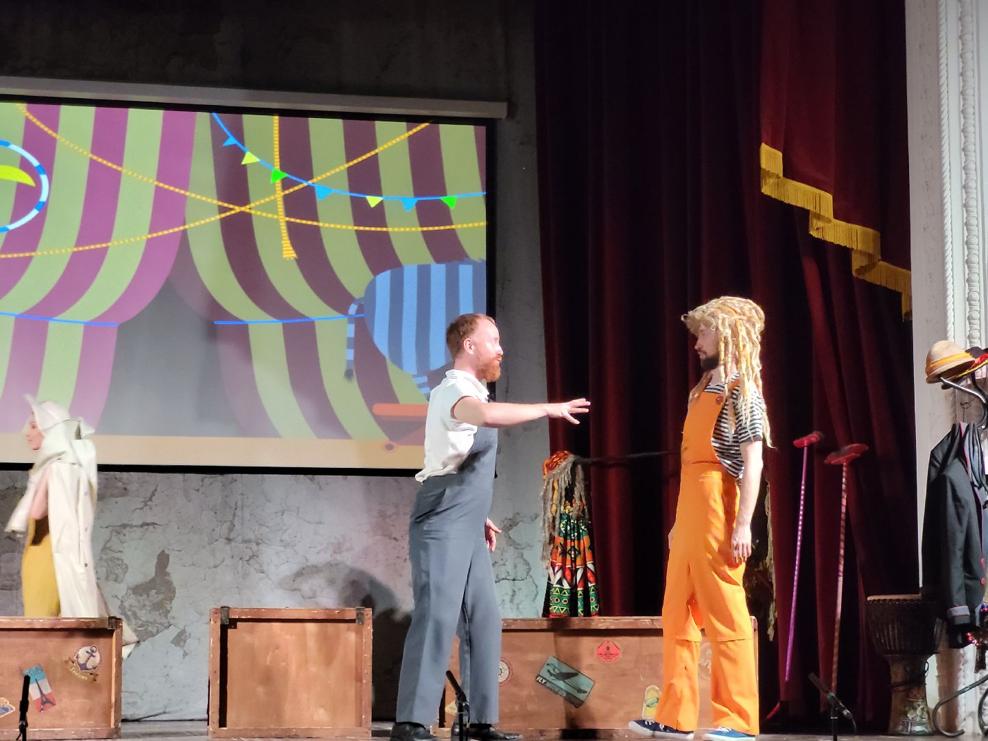 дети; театр; видное; дворец культуры; спектакль