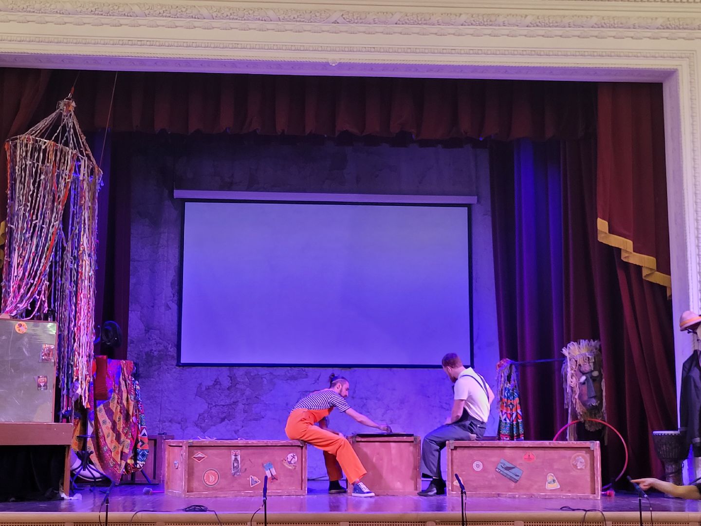 дети; театр; видное; дворец культуры; спектакль