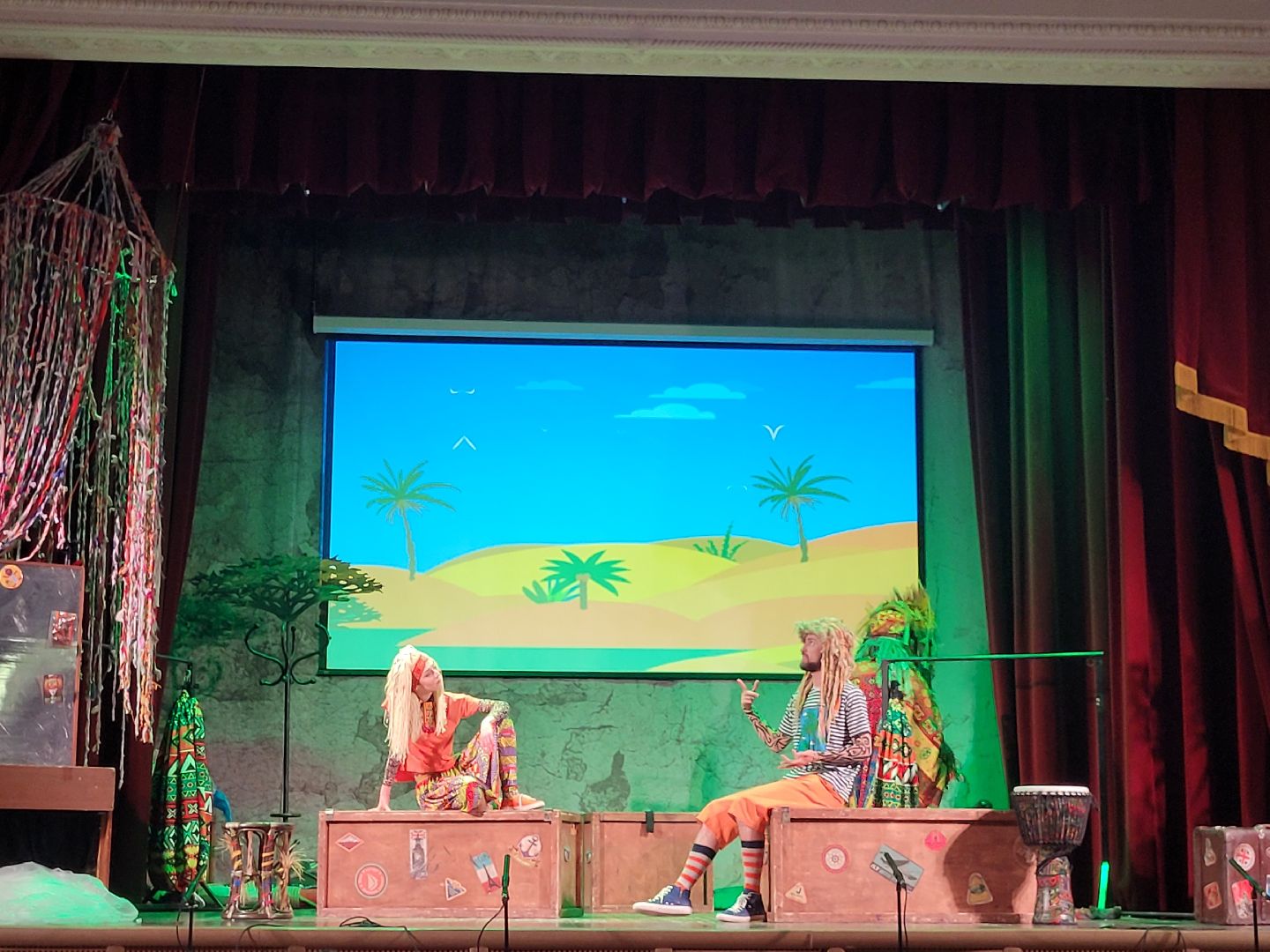 дети; театр; видное; дворец культуры; спектакль