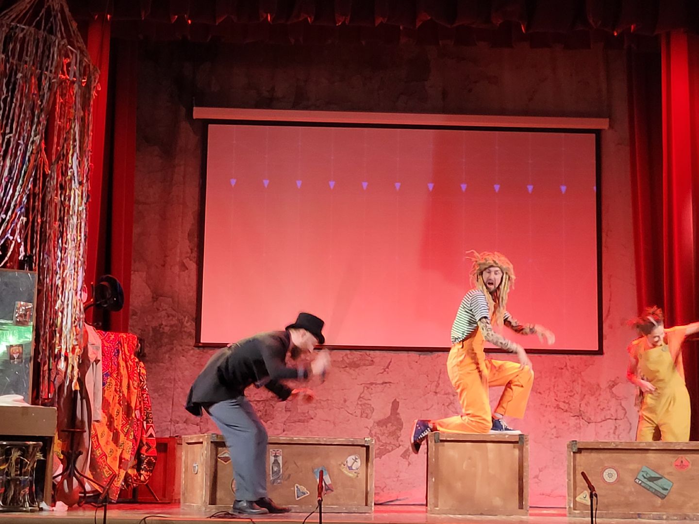 дети; театр; видное; дворец культуры; спектакль