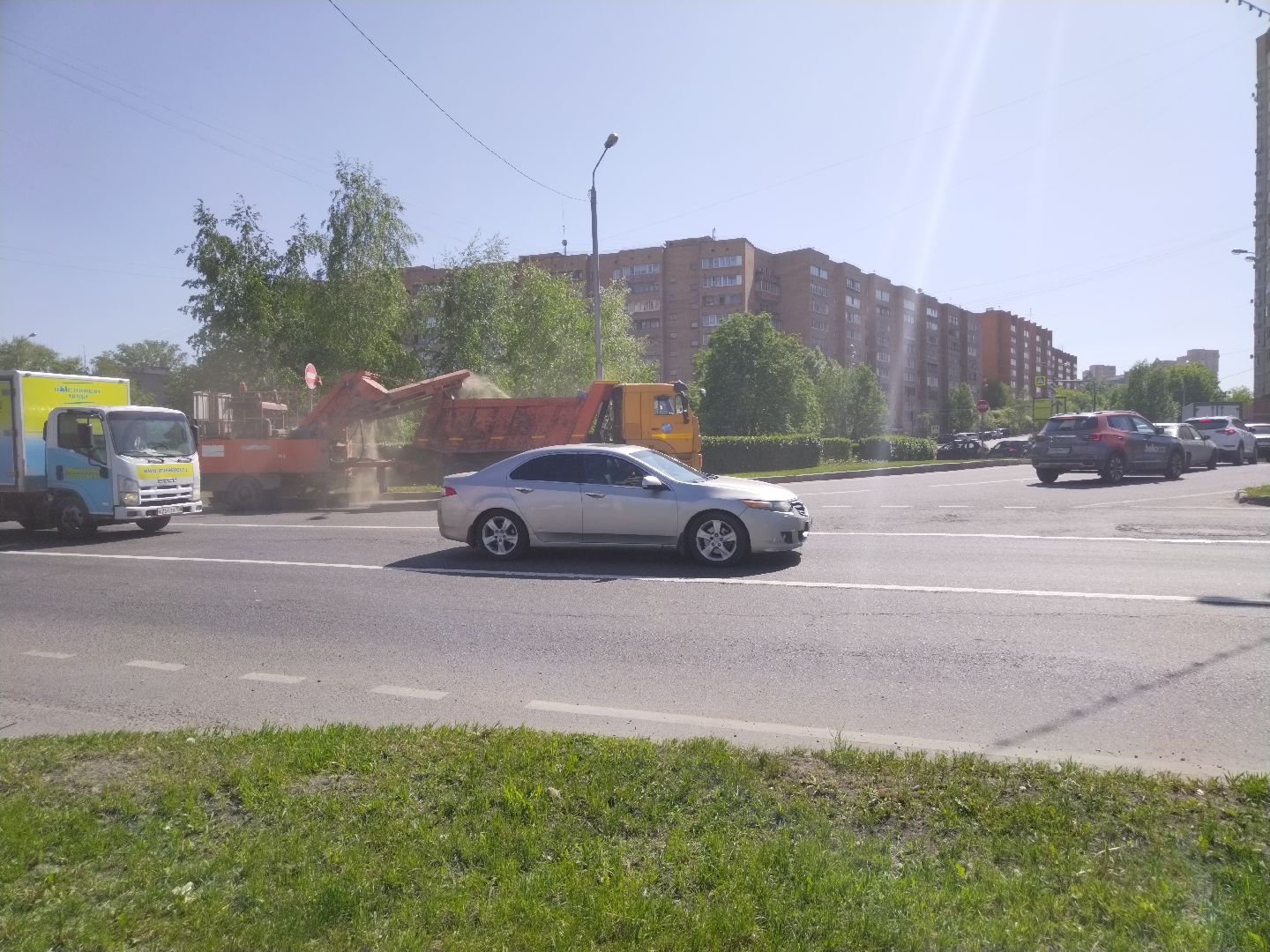 Дороги, уборка, Мытищи