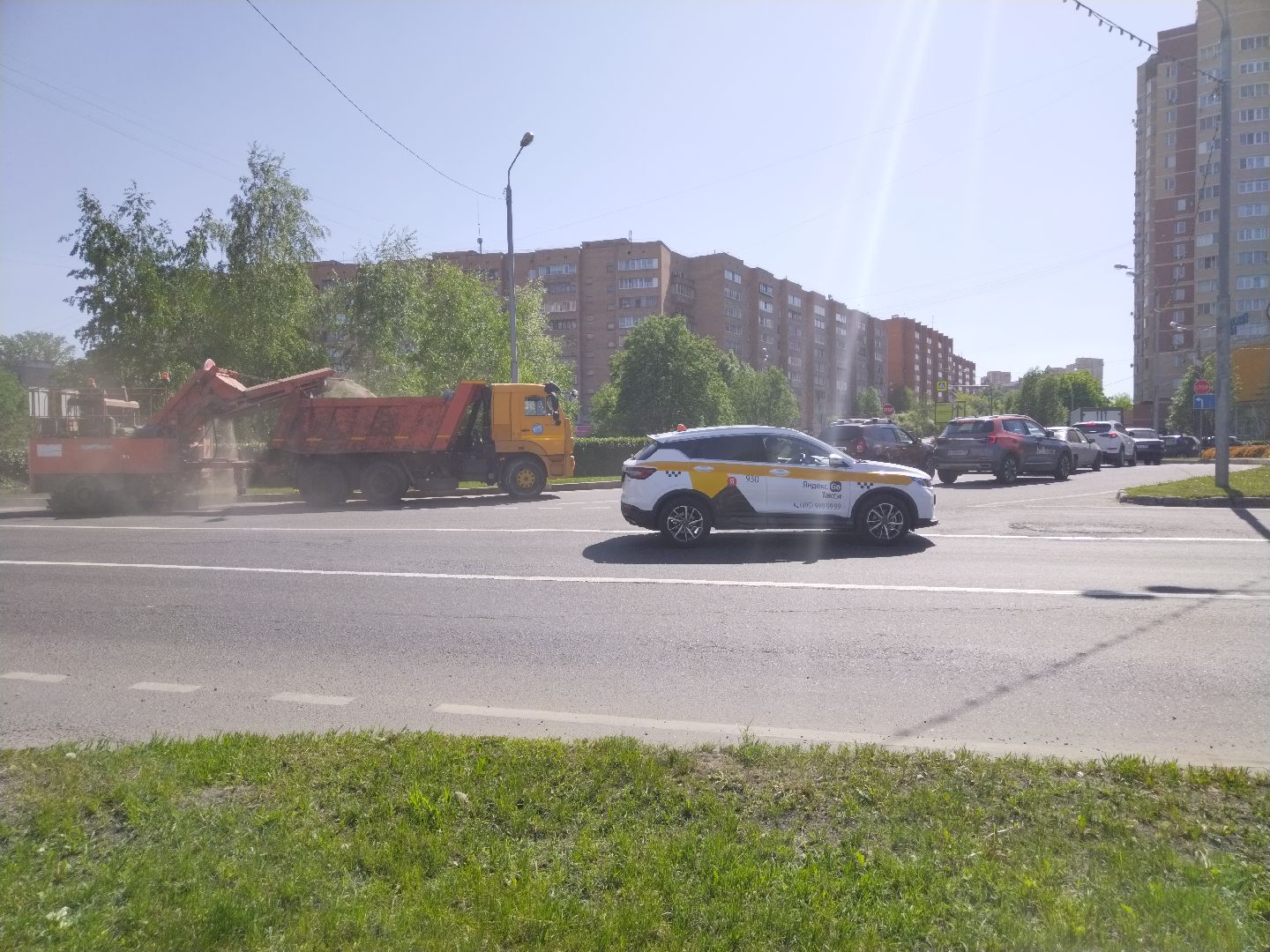 Дороги, уборка, Мытищи