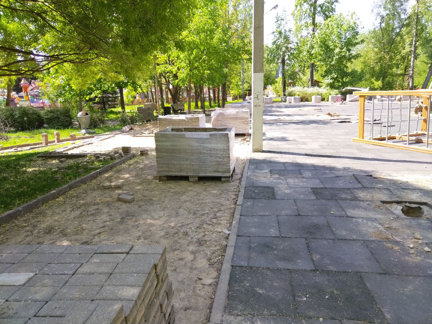 Парк Мира, Мытищи, ЦПКиО, Реконструкция