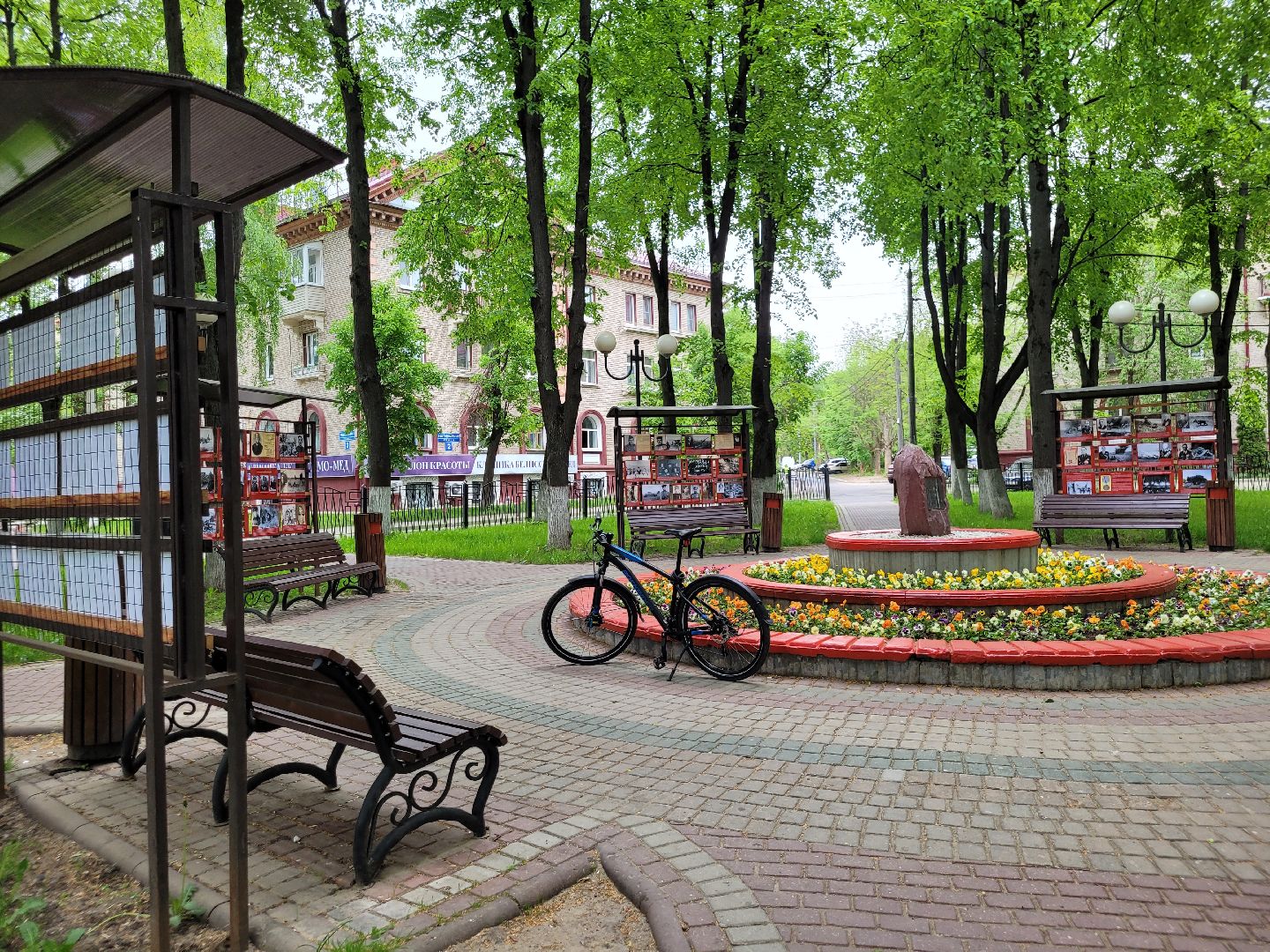 благоустройство; сквер; сезон; покос; видное