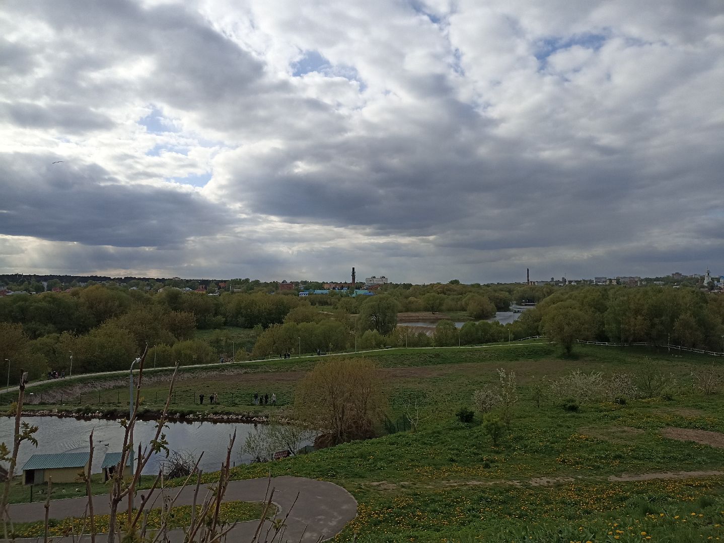 Серпухов, Подмосковье, туризм, монастырь, Нара, река, пруд, туристы