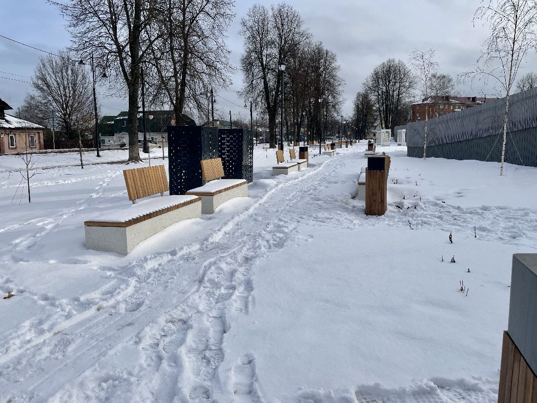 Клин, благоустройство