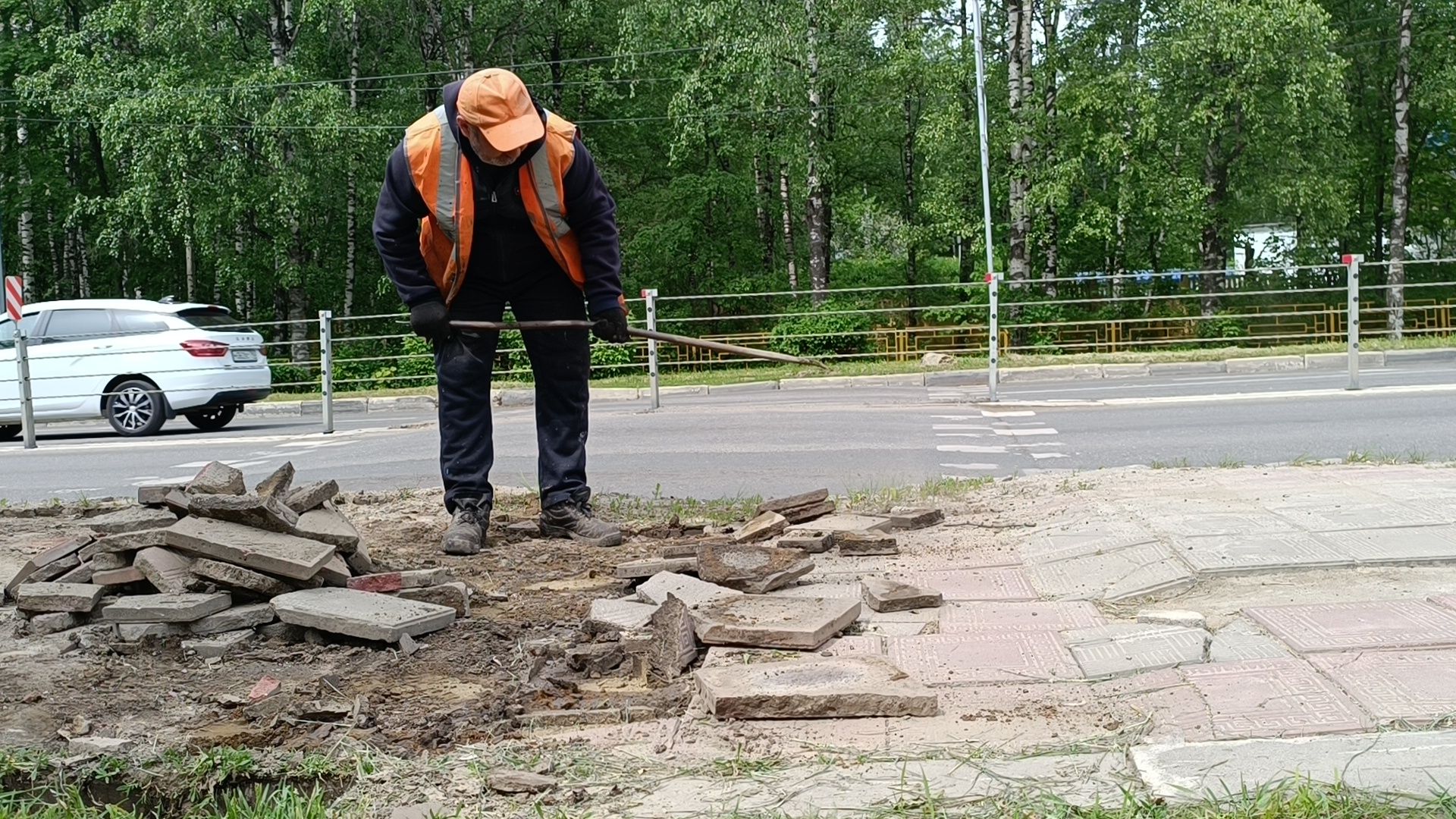 Лобня, ЖКХ, тротуар